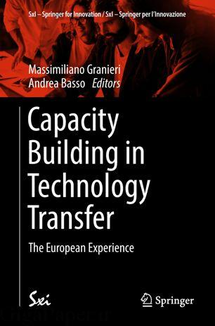  خرید کتاب Capacity Building in Technology Transfer از اشپرینگر